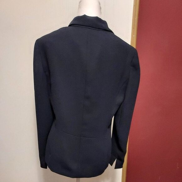 Rena Rowan essientials 12 EX COND Navy Blue pit to pit 20 length 24 1/2 - Picture 2 of 3